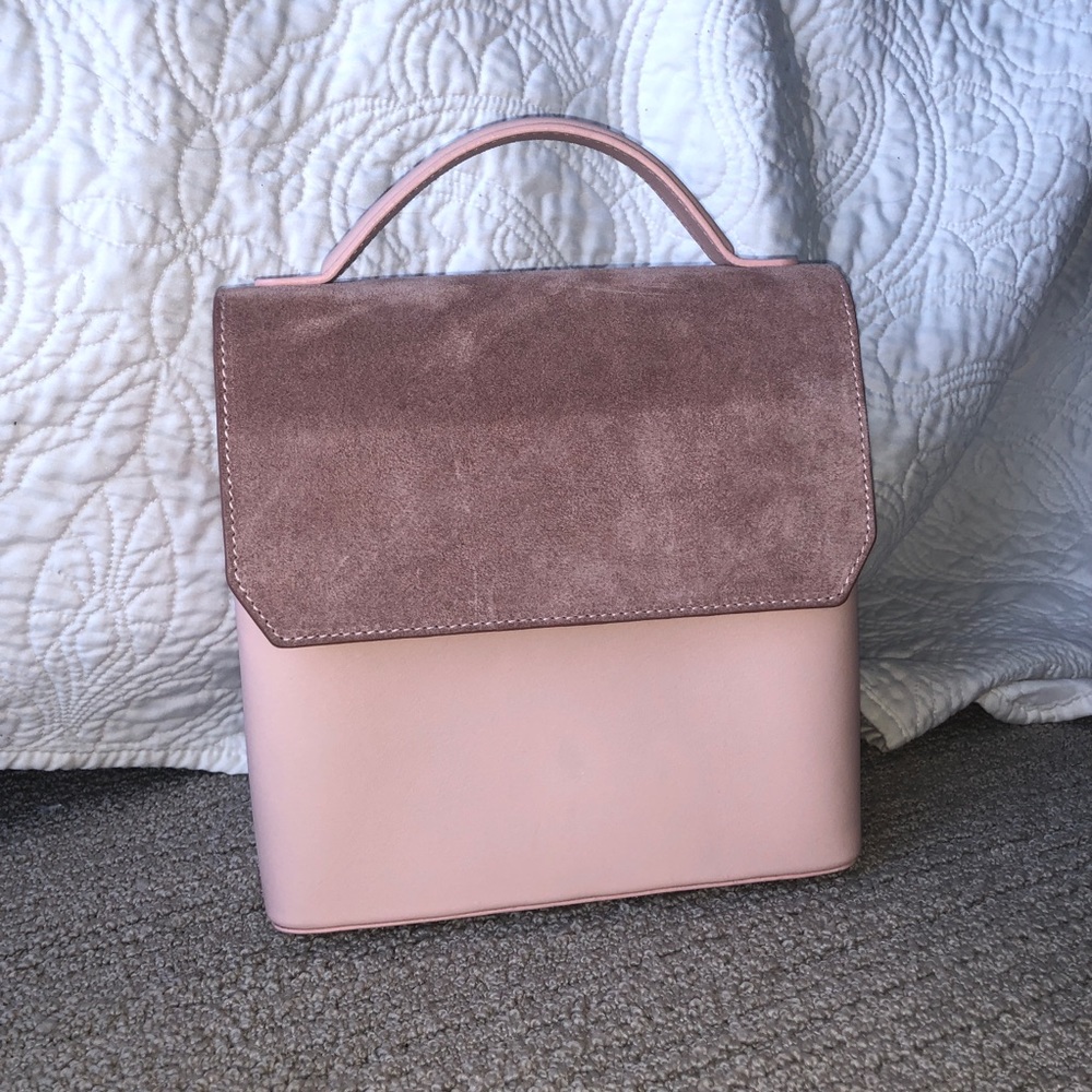 Mlouye Small Convertible Bag- Rose